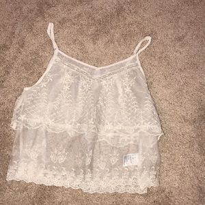 American eagle sheer top